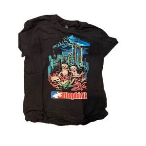 LImp Bizkit Black Concert T-Shirt Mens L